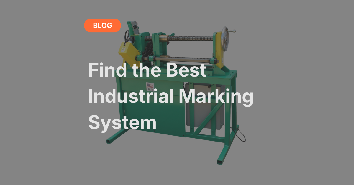 Top Quality Marking Systems